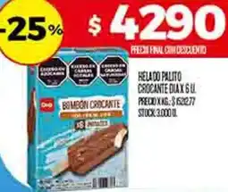 Supermercados DIA Dia helado palito crocante oferta