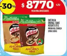 Supermercados DIA Nescafé café dolca original/suave oferta