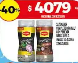Supermercados DIA Maggi sazonador completo original! con pimenta oferta
