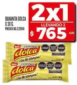 Supermercados DIA Bananita dolca oferta