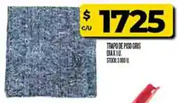 Supermercados DIA Dia trapo de piso gris oferta