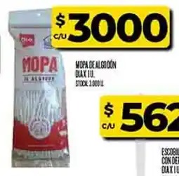 Supermercados DIA Dia mopa mopa de algodon oferta