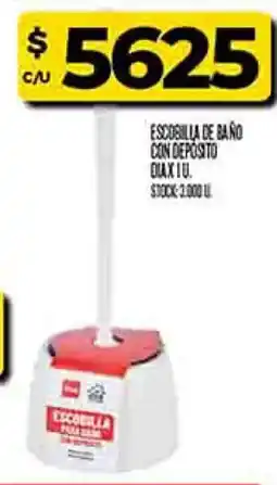 Supermercados DIA Dia escobilla de baño con deposito oferta