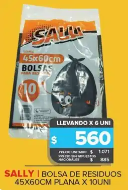 Carrefour Maxi Sally bolsa de residuos oferta