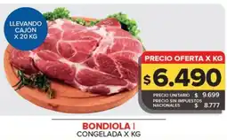 Carrefour Maxi Bondiola congelada oferta