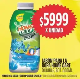 Supermercados Vea Home care jabón para la ropa diluible, bot. oferta