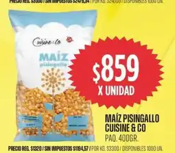 Supermercados Vea Cuisine & Co maíz pisingallo paq. oferta