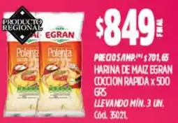 Supermercados Yaguar El gran harina de maiz coccion rapida oferta