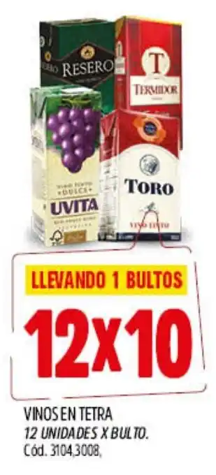 Vinos en tetra