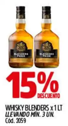Supermercados Yaguar Blenders whisky oferta