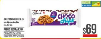 Supermercados Vea Galletitas Cuisine & Co oferta