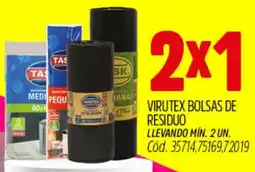 Supermercados Yaguar Task virutex bolsas de residuo oferta