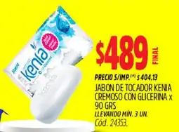 Supermercados Yaguar Kenia jabon de tocador cremoso con glicerina oferta