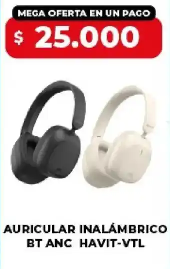 Auricular inalámbrico btang havit-vtl