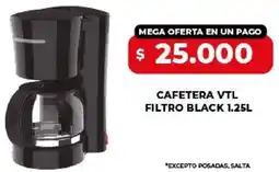Supermayorista Vital Cafetera vtl filtro black oferta