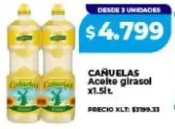 Supermayorista Vital Cañuelas aceite girasol oferta