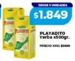 Supermayorista Vital Playadito yerba oferta