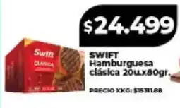 Supermayorista Vital Swift hamburguesa clásica oferta