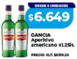 Supermayorista Vital Gancia aperitivo americano oferta
