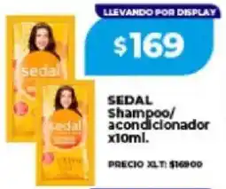 Supermayorista Vital Sedal shampoo/ acondicionador oferta