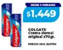 Supermayorista Vital Colgate crema dental original oferta