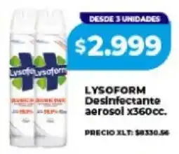 Supermayorista Vital Lysoform desinfectante aerosol oferta