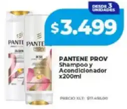 Supermayorista Vital Pantene prov shampoo y acondicionador oferta