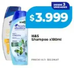 Supermayorista Vital H&S shampoo oferta