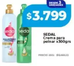 Supermayorista Vital Sedal crema para pelnar oferta