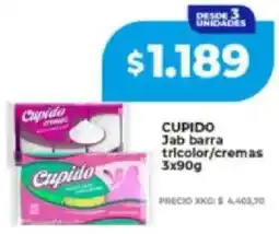 Supermayorista Vital Cupido jab barra tricolor/cremas oferta