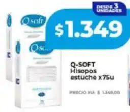 Supermayorista Vital Q-soft hisopos estuche oferta