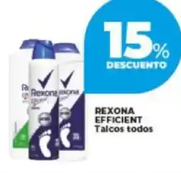 Supermayorista Vital Rexona efficient talcos todos oferta