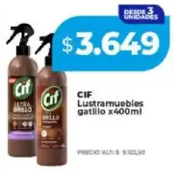 Supermayorista Vital Cif lustramuebles gatillo oferta