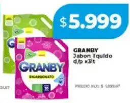Supermayorista Vital Granby jabon liquido d/p oferta