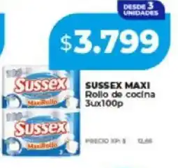 Supermayorista Vital Sussex maxi rollo de cocina oferta