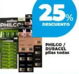 Supermayorista Vital Philco / duracel pllas todas oferta
