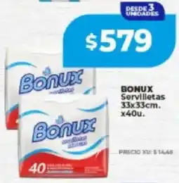 Supermayorista Vital Bonux servilletas oferta