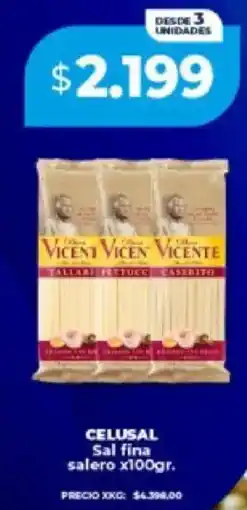 Supermayorista Vital Celusal sal fina salero oferta