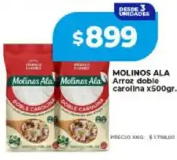Supermayorista Vital Molinos ala arroz doble carolina oferta