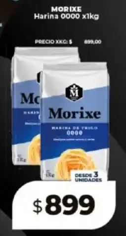 Supermayorista Vital Morixe harina 0000 oferta