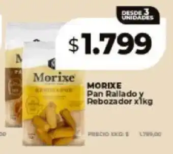 Morixe pan rallado y rebozador