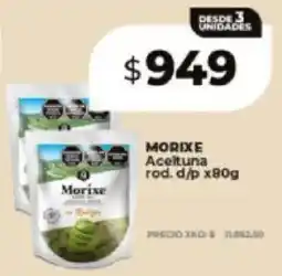Supermayorista Vital Morixe aceltuna rod. d/p oferta