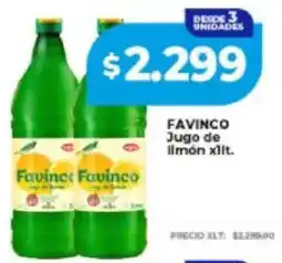Supermayorista Vital Favinco jugo de ilmon oferta