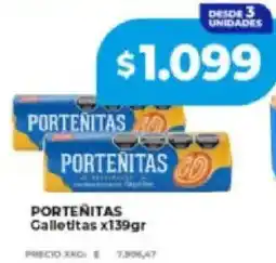 Supermayorista Vital Porteñitas galletitas oferta