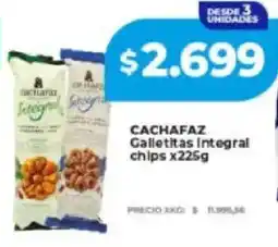 Supermayorista Vital Cachafaz galletitas integral chips oferta