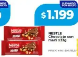 Supermayorista Vital Nestlé chocolate con mani oferta