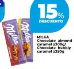 Supermayorista Vital Milka chocolate almond caramel oferta