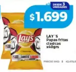 Supermayorista Vital Lay's papas fritas clasicas oferta