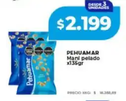 Supermayorista Vital Pehuamar mani pelado oferta