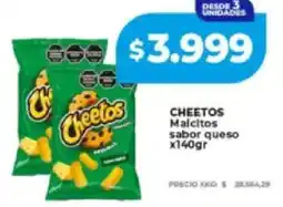 Supermayorista Vital Cheetos malcitos sabor queso oferta